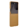 Protective flip cover case Samsung Flip7 Kindsuit EF-VF766PAEGWW for Galaxy Z Flip7 — Camel