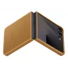 Protective flip cover case Samsung Flip7 Kindsuit EF-VF766PAEGWW for Galaxy Z Flip7 — Camel