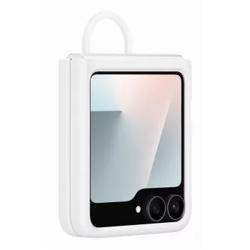Samsung EF-PF741TWEGWW mobile phone case 17.4 cm (6.85 inch) Cover White