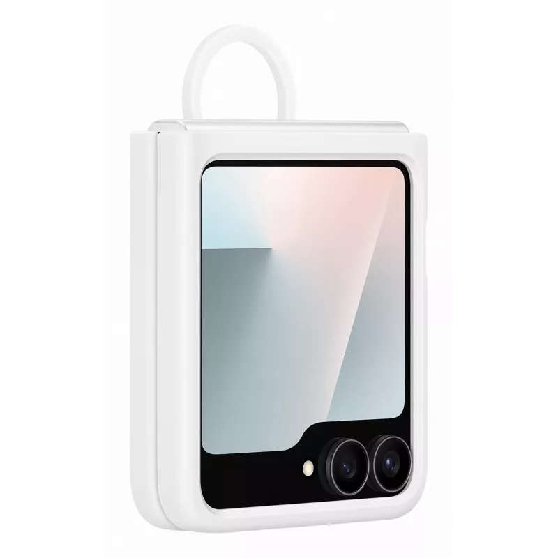 Samsung EF-PF741TWEGWW mobile phone case 17.4 cm (6.85 inch) Cover White