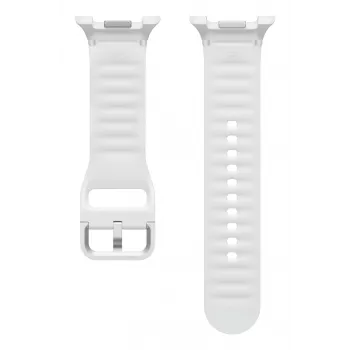 Samsung Sport Band (S/M) for Galaxy Watch8 | Watch8 Classic, Band, Smartwatch, White, Samsung, Galaxy Watch8 | Watch8, Rubber