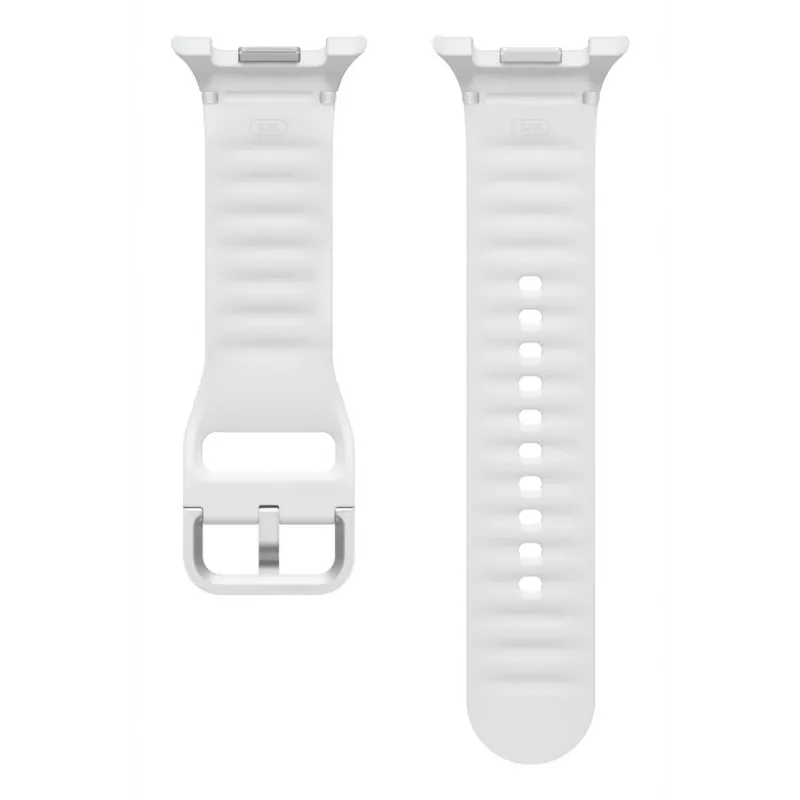 Samsung Sport Band (S/M) for Galaxy Watch8 | Watch8 Classic, Band, Smartwatch, White, Samsung, Galaxy Watch8 | Watch8, Rubber