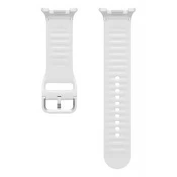 Samsung Sport Band (M/L) for Galaxy Watch8 | Watch8 Classic, Band, Smartwatch, White, Samsung, Galaxy Watch8 | Watch8 Classic, Rubber