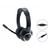 Conceptronic POLONA02B headphones/headset Wired Head-band Gaming Black