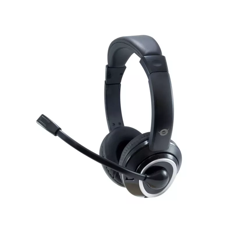 Conceptronic POLONA02BA headphones/headset Wired Head-band Gaming Black