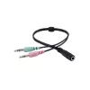 Conceptronic POLONA02BA headphones/headset Wired Head-band Gaming Black