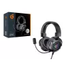 Conceptronic ATHAN Stereo Sound Gaming Headset, Wired, 20 - 20000 Hz, Gaming, 477 g, Headset, Black