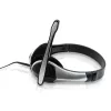 Conceptronic Allround Stereo Headset, Wired, 20 - 22000 Hz, Office/Call center, 111 g, Headset, Black, Silver