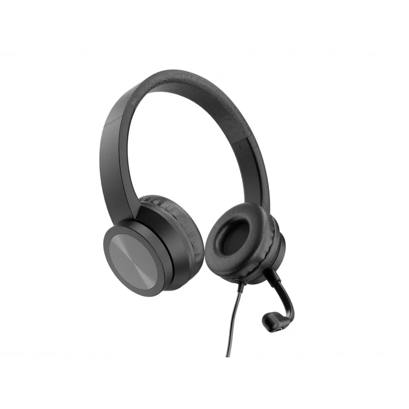 Conceptronic POLONA05B Stereo USB Headset, Noise Cancelling Microphone