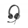 Conceptronic POLONA05B Stereo USB Headset, Noise Cancelling Microphone