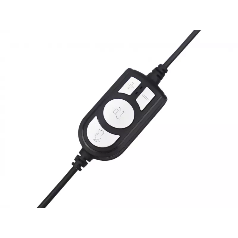 Conceptronic POLONA05B Stereo USB Headset, Noise Cancelling Microphone
