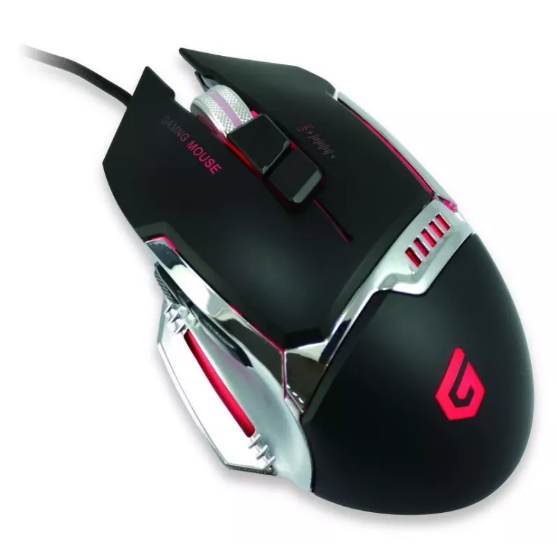 Conceptronic DJEBBEL 8, Gaming USB Mouse, 8 Programmable Buttons, 4000 DPI