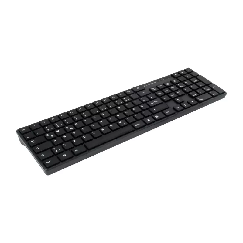 Conceptronic ORAZIO01DE keyboard Mouse included Home RF Wireless QWERTZ German Black