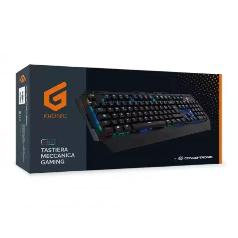 Conceptronic KRONIC Mechanical Gaming Keyboard, RGB, Italian layout