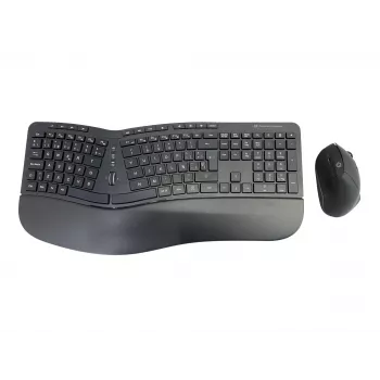 Conceptronic ORAZIO ERGO Wireless Ergonomic Keyboard & Mouse Kit, Spanish layout