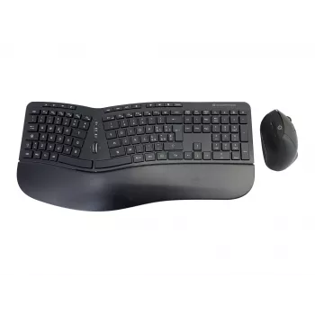 Conceptronic ORAZIO ERGO Wireless Ergonomic Keyboard & Mouse Kit, Italian layout