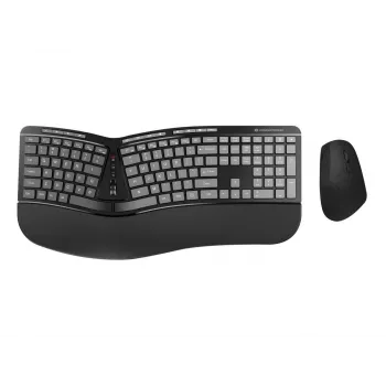 Conceptronic ERGO Wireless Ergonomic Keyboard & Mouse Kit, QWERTY EN (US)