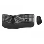 Conceptronic ERGO Wireless Ergonomic Keyboard & Mouse Kit, QWERTY EN (US)