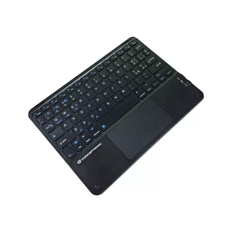 Conceptronic TOBIN01BIT 10-inch Bluetooth Touchpad Keyboard, QWERTY Italian