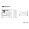 be quiet Pure Base 501 DX White Midi Tower