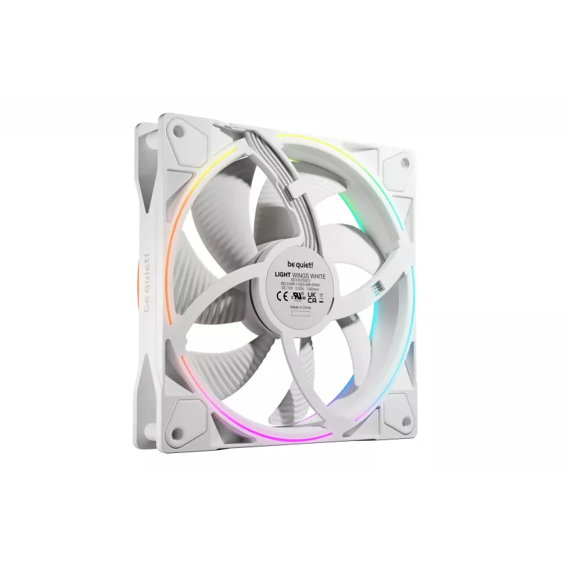 be quiet Light Wings 140 mm PWM Reverse White Computer case Fan 14 cm 1 pc(s)