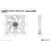 be quiet Light Wings 140 mm PWM Reverse White Computer case Fan 14 cm 1 pc(s)