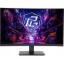 ASROCK Gaming Monitor - Pg27qrt1b - 27in - 2560 X 1440 Qhd - Curved 180hz - Black