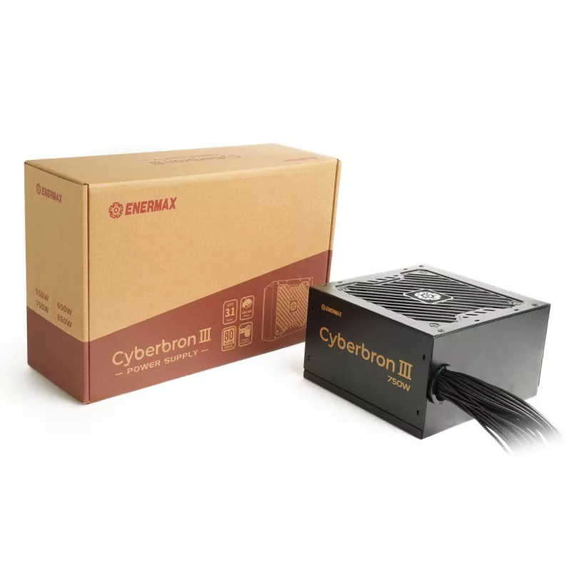 ENERMAX Power Supply Cyberbron Ill 850 Watt 80 Plus Bronze Non-modular ATX 3.1