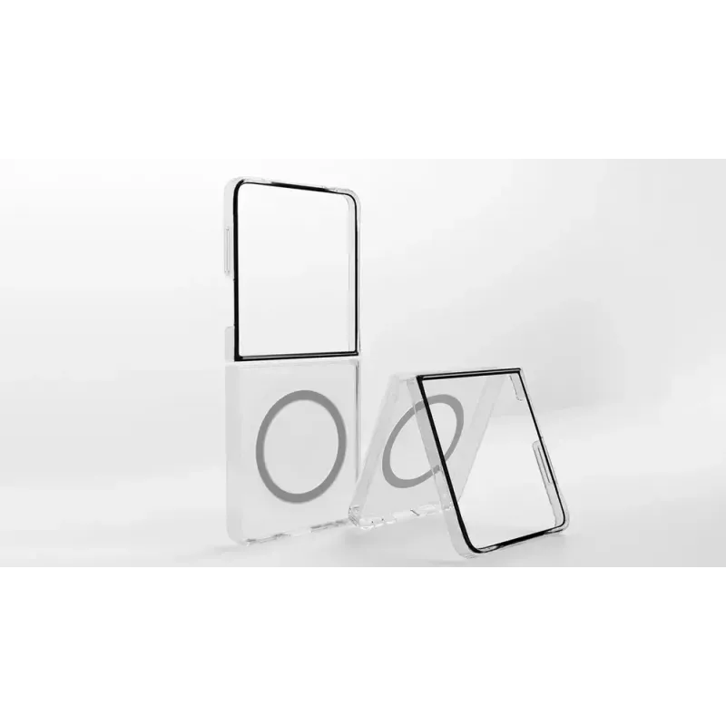 Samsung Magnet Clear Case for Galaxy Z Fold7 Transparent Cover