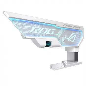Graphic card holder ASUS ROG Herculx Universal White — 0.5 m length, supports 1 GPU, multicolour lighting