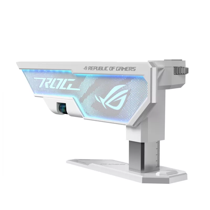 Graphic card holder ASUS ROG Herculx Universal White — 0.5 m length, supports 1 GPU, multicolour lighting