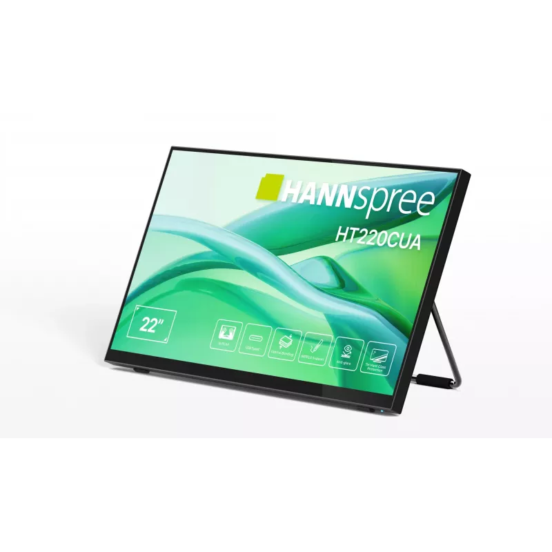 Hannspree HT220CUA computer monitor 54.5 cm (21.4 inch) 1920 x 1080 pixels Full HD LED Touchscreen Black
