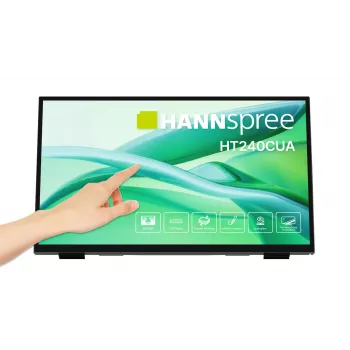 Hannspree HT240CUA computer monitor 60.5 cm (23.8 inch) 1920 x 1080 pixels Full HD LED Touchscreen Black