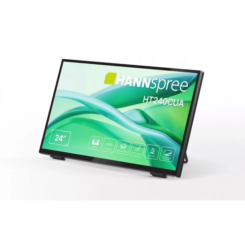 Hannspree HT240CUA computer monitor 60.5 cm (23.8 inch) 1920 x 1080 pixels Full HD LED Touchscreen Black