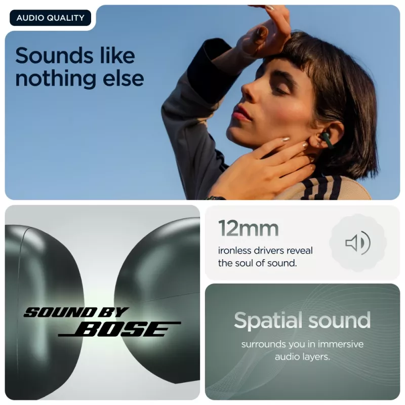 Motorola moto buds loop Headset Wireless Ear-hook Calls/Music/Sport/Everyday Bluetooth Green