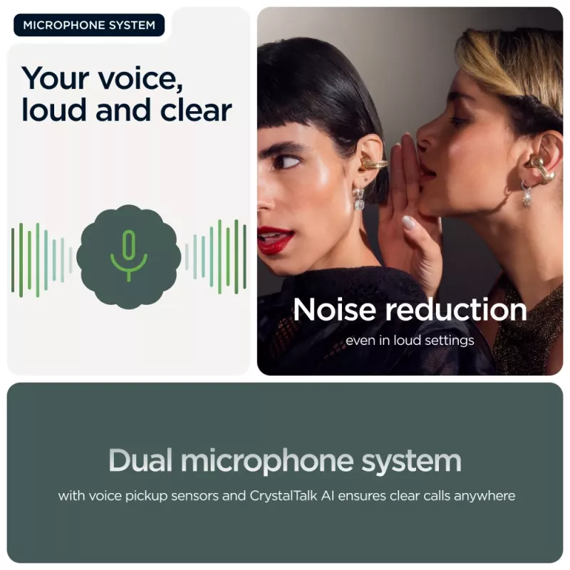 Motorola moto buds loop Headset Wireless Ear-hook Calls/Music/Sport/Everyday Bluetooth Green