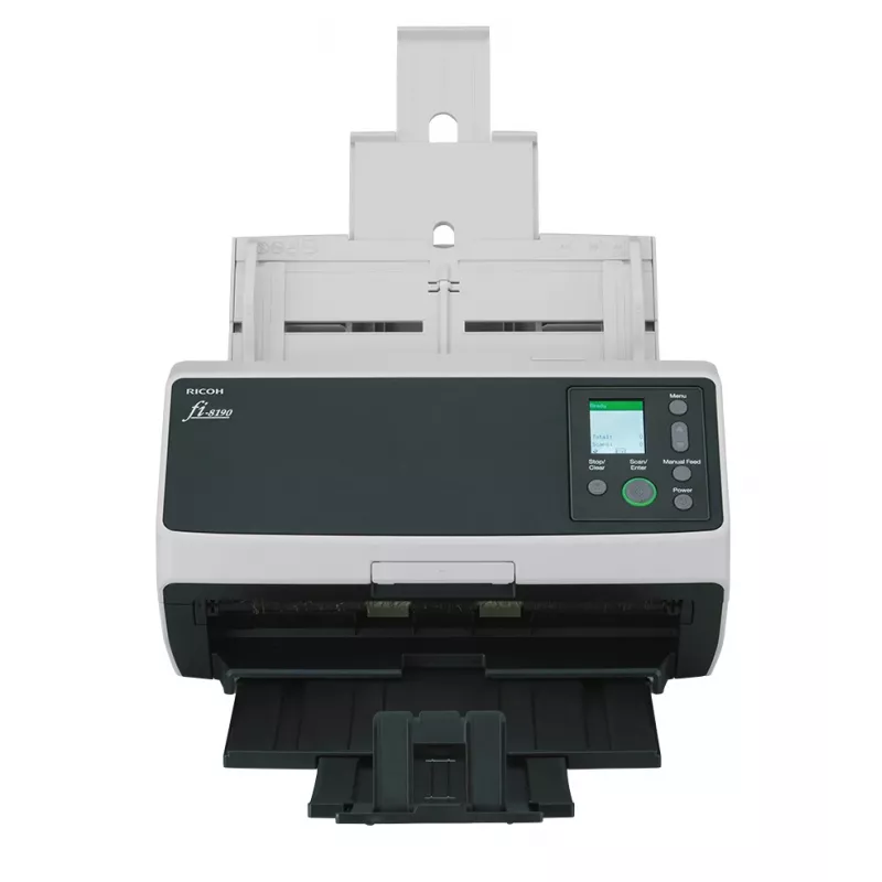 Ricoh fi-8190 ADF + Manual feed scanner 600 x 600 DPI A4 Black, Grey