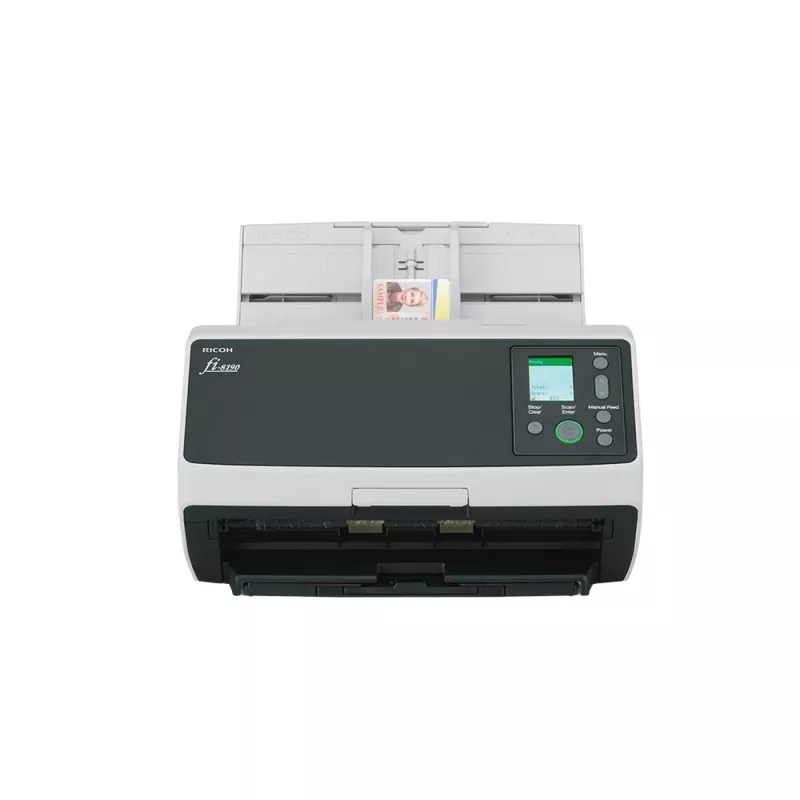 Ricoh fi-8190 ADF + Manual feed scanner 600 x 600 DPI A4 Black, Grey