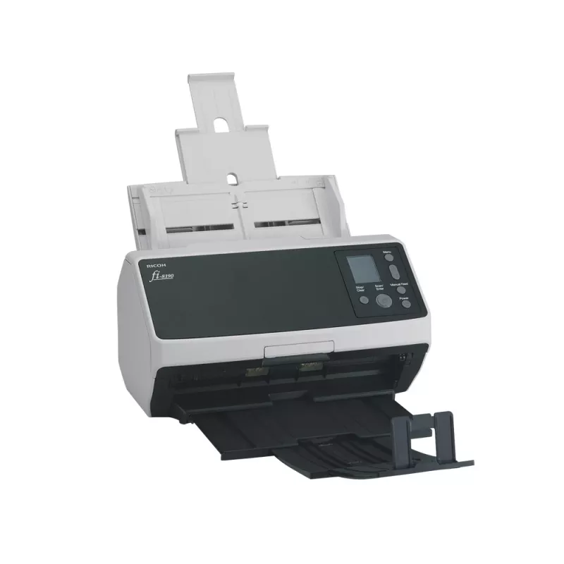 Ricoh fi-8190 ADF + Manual feed scanner 600 x 600 DPI A4 Black, Grey