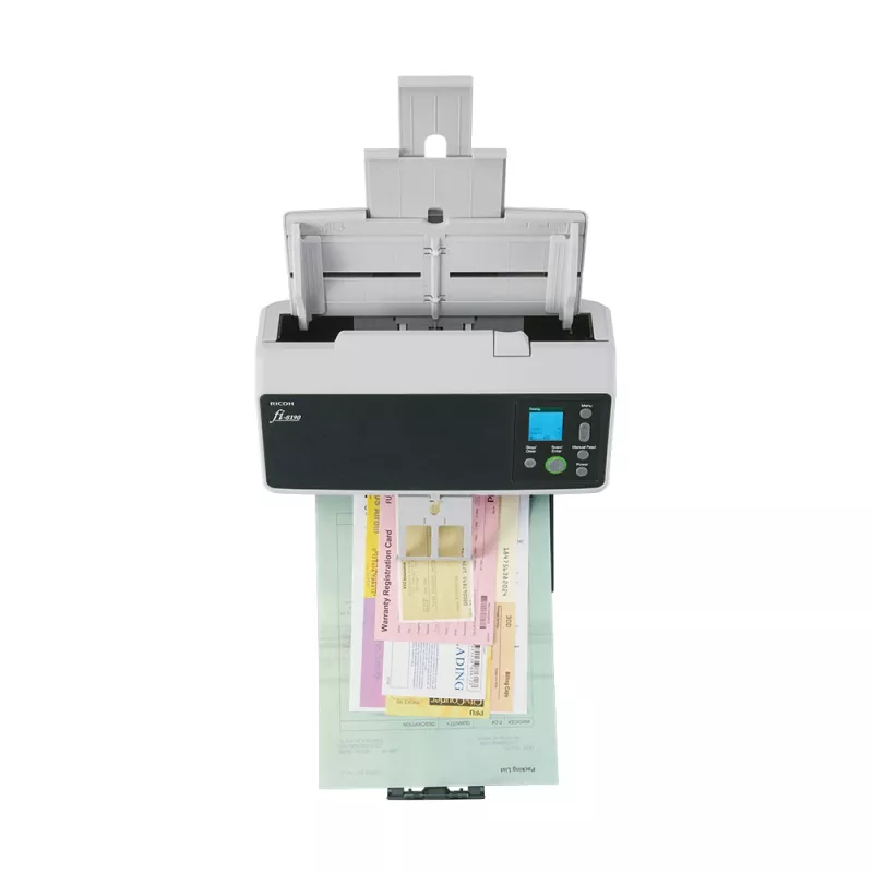 Ricoh fi-8190 ADF + Manual feed scanner 600 x 600 DPI A4 Black, Grey