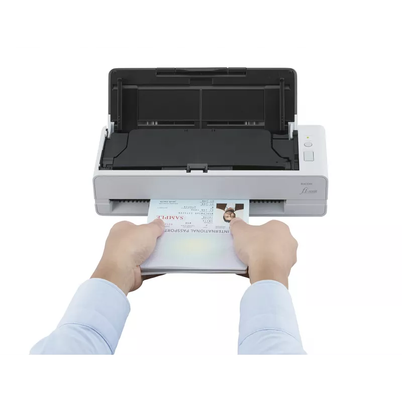 Ricoh fi-800R ADF + Manual feed scanner 600 x 600 DPI A4 Black, White