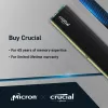 Crucial Pro 32GB DDR4-3200 CL22 UDIMM Desktop Memory (CP32G4DFRA32A)