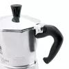 Moka pot BIALETTI Moka Express 0.2 L aluminium black — 3 cups (200 ml), not for induction