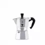 Moka pot BIALETTI Moka Express 0.2 L aluminium black — 3 cups (200 ml), not for induction