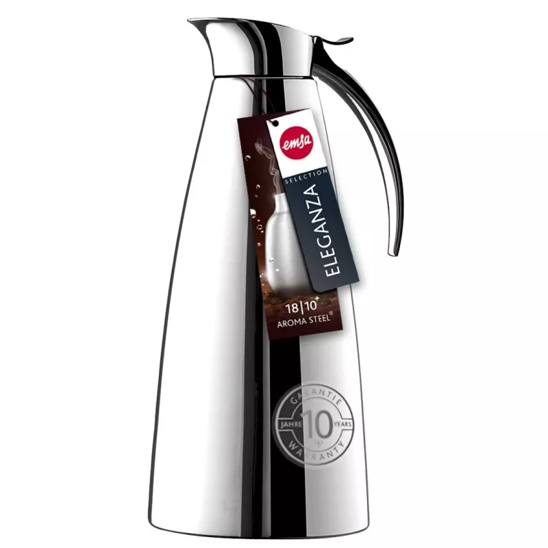 EMSA Eleganza vacuum flask 1.3 L Stainless steel