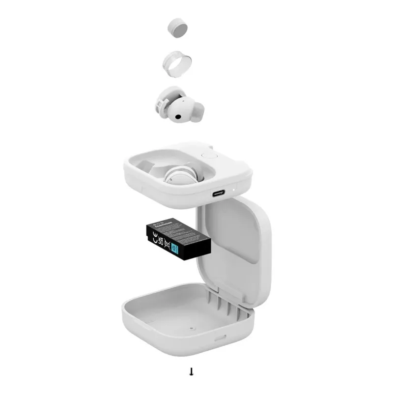 True Wireless Earbuds Fairphone Fairbuds V2 — Bluetooth, White