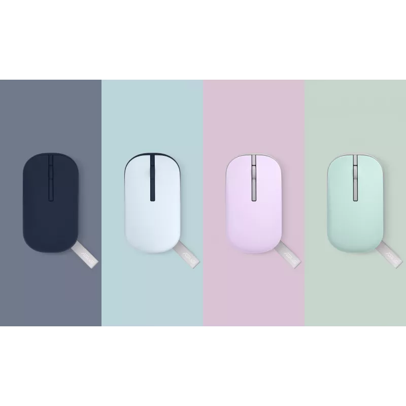ASUS Marshmallow MD100 mouse Office Ambidextrous RF Wireless + Bluetooth Optical 1600 DPI