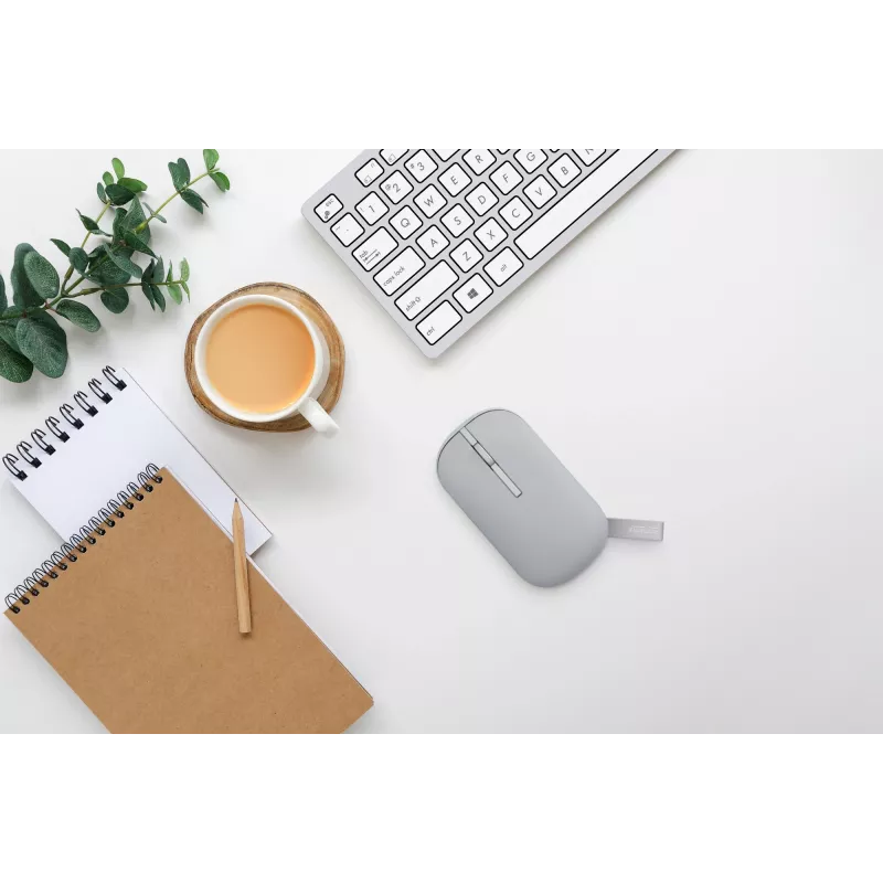 ASUS Marshmallow MD100 mouse Office Ambidextrous RF Wireless + Bluetooth Optical 1600 DPI