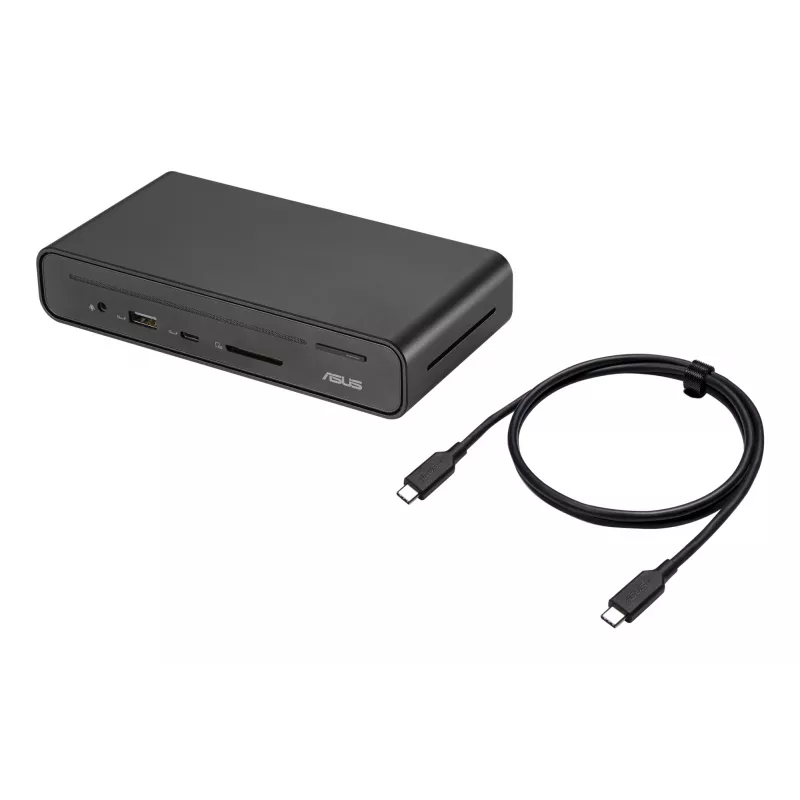 ASUS Triple Display USB-C Dock Duo DC301 Wired Black
