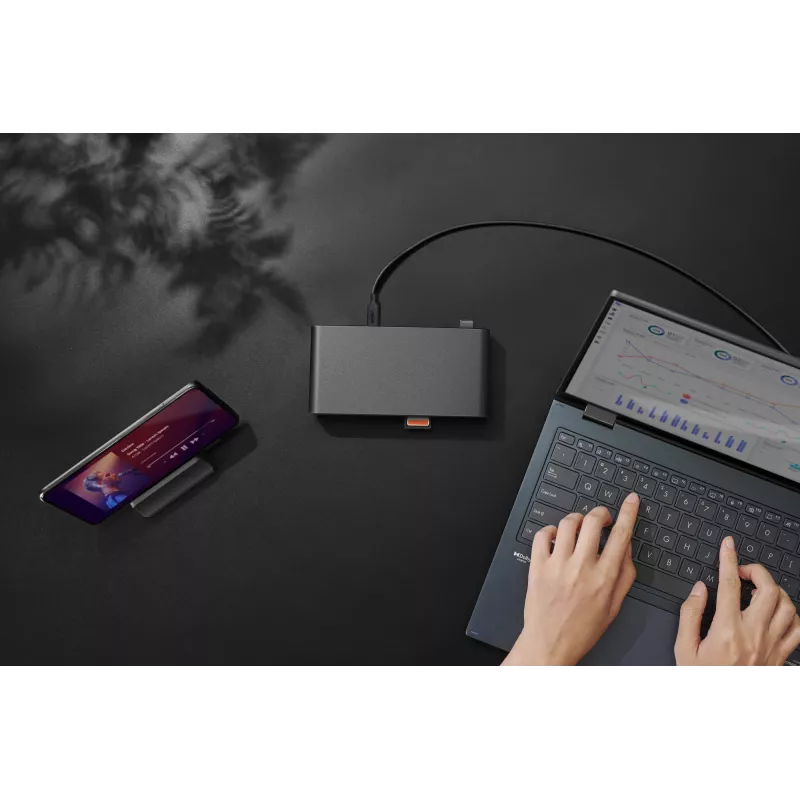 ASUS Triple Display USB-C Dock Duo DC301 Wired Black